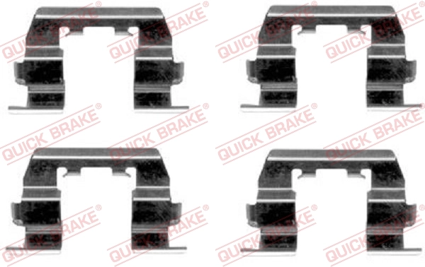 Accessory Kit, disc brake pad